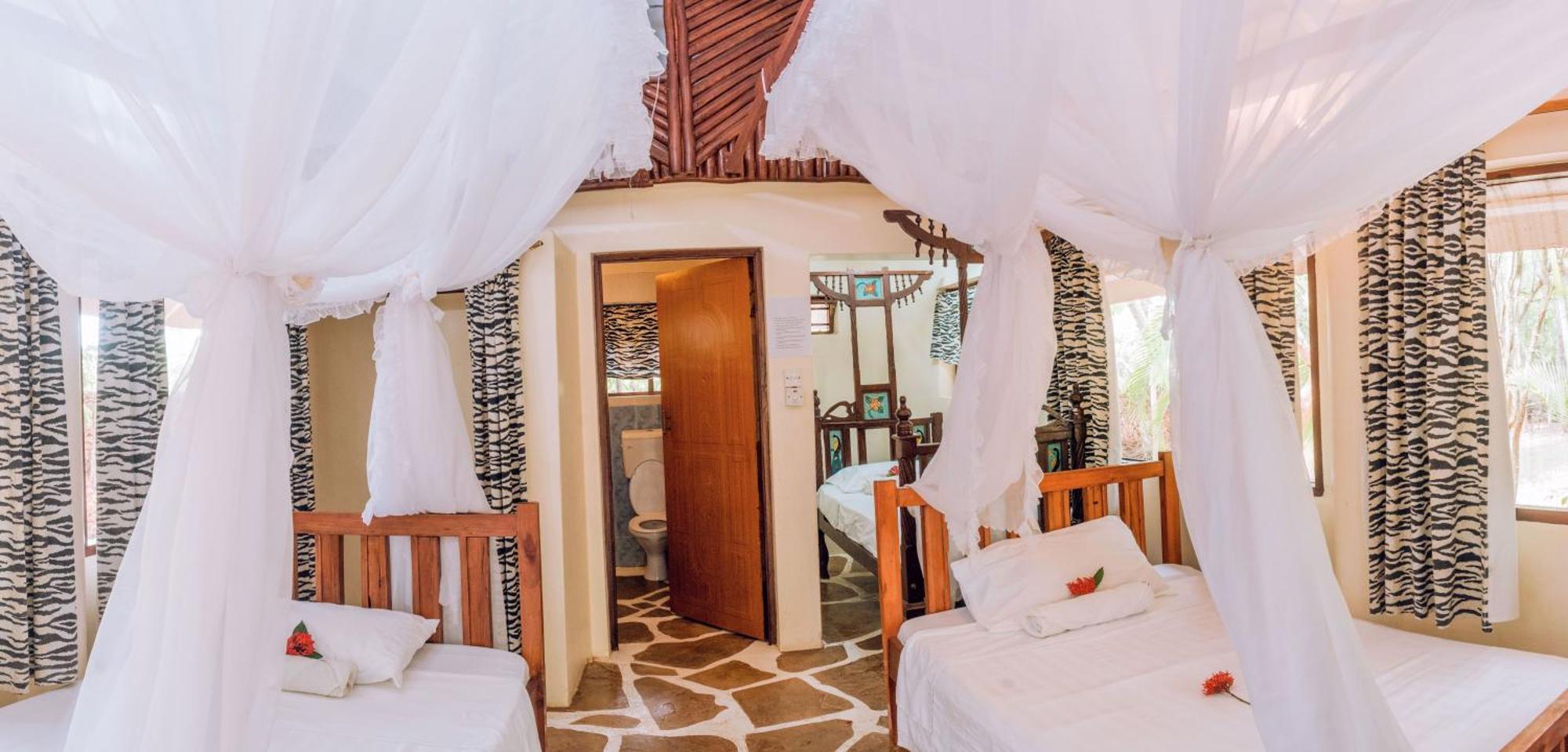 Kijani Cottages In Diani 디아니 해변 외부 사진